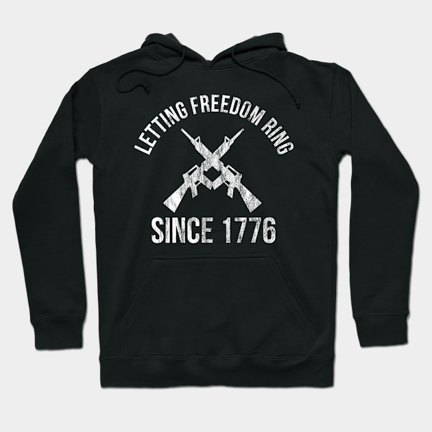 Letting Freedom Ring Since 1776 Hoodie by joshp214